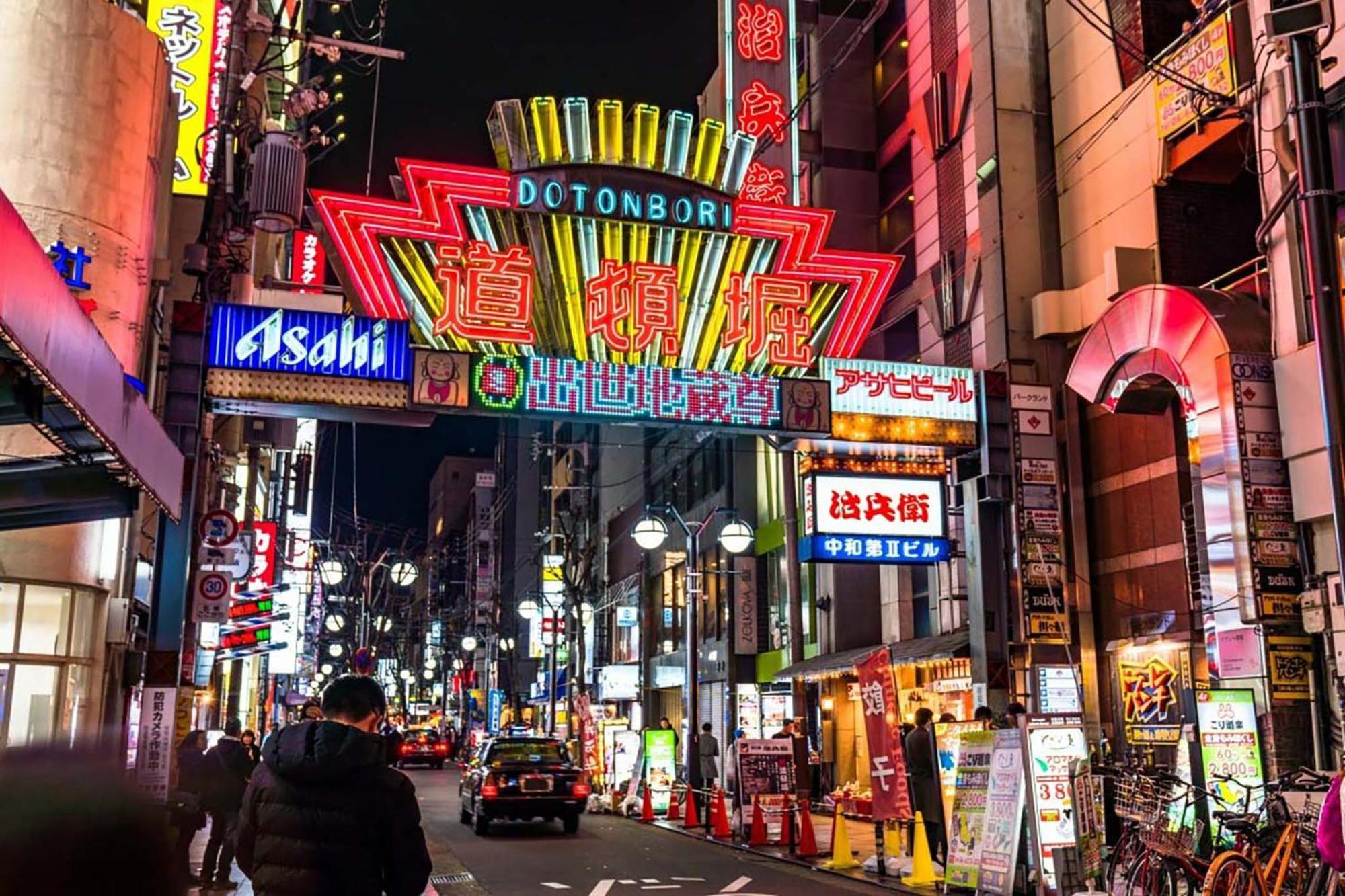 Hotel Lite House Dotonbori Osaka Exterior foto