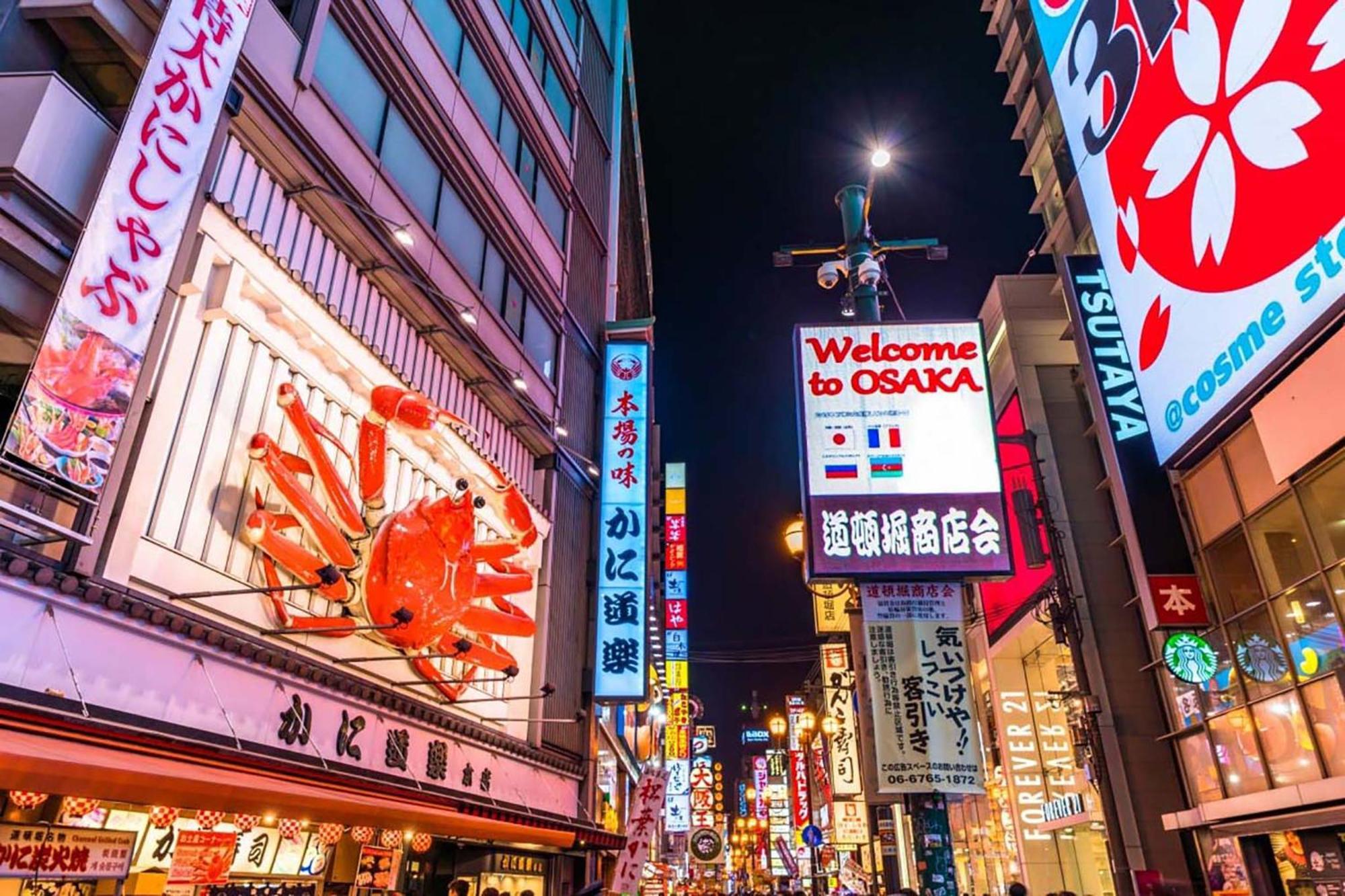 Hotel Lite House Dotonbori Osaka Exterior foto
